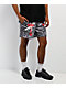 Ninth Hall Fade Leopard Grey Mesh Shorts - Thumbnail image 1 of 3