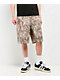 Ninth Hall Faded Camo Double Knee Loose Carpenter Shorts - Thumbnail image 1 of 5