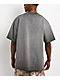 Ninth Hall Fallacy Charcoal Grey Wash T-Shirt - Thumbnail image 2 of 4