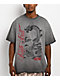 Ninth Hall Fallacy Charcoal Grey Wash T-Shirt - Thumbnail image 1 of 4
