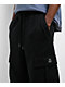 Ninth Hall Fast Lane Black Baggy Cargo Sweatpants - Thumbnail image 6 of 8