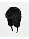 Ninth Hall Faux-Fur Black Trapper Hat - Thumbnail image 1 of 4