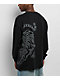 Ninth Hall Faux Rhinestones Black Long Sleeve T-Shirt - Thumbnail image 2 of 4