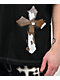 Ninth Hall Faux-ny Hair Black Boxy T-Shirt - Thumbnail image 3 of 4