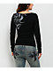 Ninth Hall Fawn Dragon Black Long Sleeve T-Shirt - Thumbnail image 2 of 3