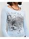 Ninth Hall Fawn Heart Wings Blue Long Sleeve T-Shirt - Thumbnail image 3 of 4