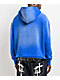 Ninth Hall Fein Blue Wash Crop Hoodie - Thumbnail image 2 of 4