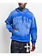 Ninth Hall Fein Blue Wash Crop Hoodie - Thumbnail image 1 of 4