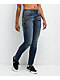 Ninth Hall Felicia Night Shade Blue Wash Skinny Jeans - Thumbnail image 1 of 5
