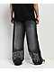 Ninth Hall Fien Black Wash Baggy Sweatpants - Thumbnail image 2 of 6