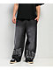 Ninth Hall Fien Black Wash Baggy Sweatpants - Thumbnail image 1 of 6