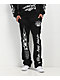 Ninth Hall Flame Black Stacked Flare Sweatpants - Thumbnail image 1 of 7