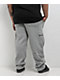Ninth Hall Flash Tattoo Heather Grey Loose Fit Cargo Sweatpants - Thumbnail image 4 of 9