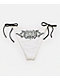 Ninth Hall Fleur White High Waist Bikini Bottom - Thumbnail image 5 of 7