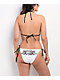 Ninth Hall Fleur White High Waist Bikini Bottom - Thumbnail image 2 of 7