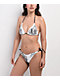 Ninth Hall Fleur White High Waist Bikini Bottom - Thumbnail image 1 of 7