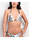 Ninth Hall Fleur White Triangle Bikini Top - Thumbnail image 1 of 7