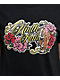Ninth Hall Floral Tiger Black T-Shirt - Thumbnail image 2 of 2