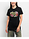 Ninth Hall Floral Tiger Black T-Shirt - Thumbnail image 1 of 2
