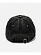 Ninth Hall Fluttering Heart Black Wash Strapback Hat - Thumbnail image 2 of 3