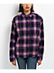 Ninth Hall Freya Rhinestone Pink & Purple Flannel Shirt - Thumbnail image 5 of 5