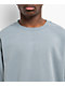 Ninth Hall Fundamental Blue Boxy Crewneck Sweatshirt - Thumbnail image 3 of 3