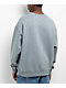 Ninth Hall Fundamental Blue Boxy Crewneck Sweatshirt - Thumbnail image 2 of 3