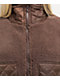 Ninth Hall Fundamentals Amory Deep Taupe Bomber Jacket - Thumbnail image 3 of 5
