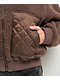 Ninth Hall Fundamentals Amory Deep Taupe Bomber Jacket - Thumbnail image 4 of 5