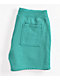 Ninth Hall Fundamentals Bay Blue Relaxed Sweat Shorts - Thumbnail image 4 of 4