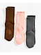 Ninth Hall Fundamentals Beryl Gargoyle, Crystal Rose & Bison 3 Pack Crew Socks - Thumbnail image 2 of 3