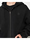 Ninth Hall Fundamentals Black Wash Boxy Zip Hoodie - Thumbnail image 3 of 3