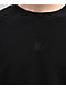 Ninth Hall Fundamentals Black Wash Thermal Boxy Long Sleeve T-Shirt - Thumbnail image 2 of 3