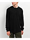 Ninth Hall Fundamentals Black Wash Thermal Boxy Long Sleeve T-Shirt - Thumbnail image 1 of 3