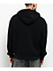 Ninth Hall Fundamentals Black Wash Thermal Zip Hoodie - Thumbnail image 2 of 5