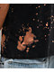 Ninth Hall Fundamentals Bleach Dye Black Wash Boxy T-Shirt - Thumbnail image 5 of 5