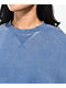Ninth Hall Fundamentals Blue Wash Relaxed Crewneck Sweatshirt - Thumbnail image 3 of 3