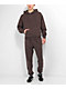 Ninth Hall Fundamentals Brown Wash Boxy Hoodie - Thumbnail image 5 of 5