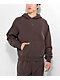Ninth Hall Fundamentals Brown Wash Boxy Hoodie - Thumbnail image 1 of 5