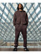 Ninth Hall Fundamentals Brown Wash Relaxed Sweatpants - Thumbnail image 6 of 6