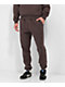 Ninth Hall Fundamentals Brown Wash Relaxed Sweatpants - Thumbnail image 1 of 6