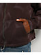 Ninth Hall Fundamentals Brown Wash Zip Hoodie - Thumbnail image 3 of 5