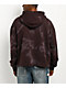 Ninth Hall Fundamentals Brown Wash Zip Hoodie - Thumbnail image 2 of 5