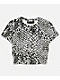 Ninth Hall Fundamentals Carina Snake Black & White T-Shirt - Thumbnail image 4 of 4