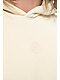 Ninth Hall Fundamentals Cream Distressed Boxy Hoodie - Thumbnail image 3 of 6