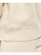 Ninth Hall Fundamentals Cream Distressed Boxy Hoodie - Thumbnail image 5 of 6