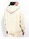 Ninth Hall Fundamentals Cream Distressed Boxy Hoodie - Thumbnail image 2 of 6