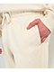 Ninth Hall Fundamentals Cream Relaxed Sweatpants - Thumbnail image 5 of 6