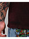 Ninth Hall Fundamentals Dark Red Static Wash T-Shirt - Thumbnail image 4 of 4