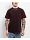 Ninth Hall Fundamentals Dark Red Static Wash T-Shirt - Thumbnail image 1 of 4